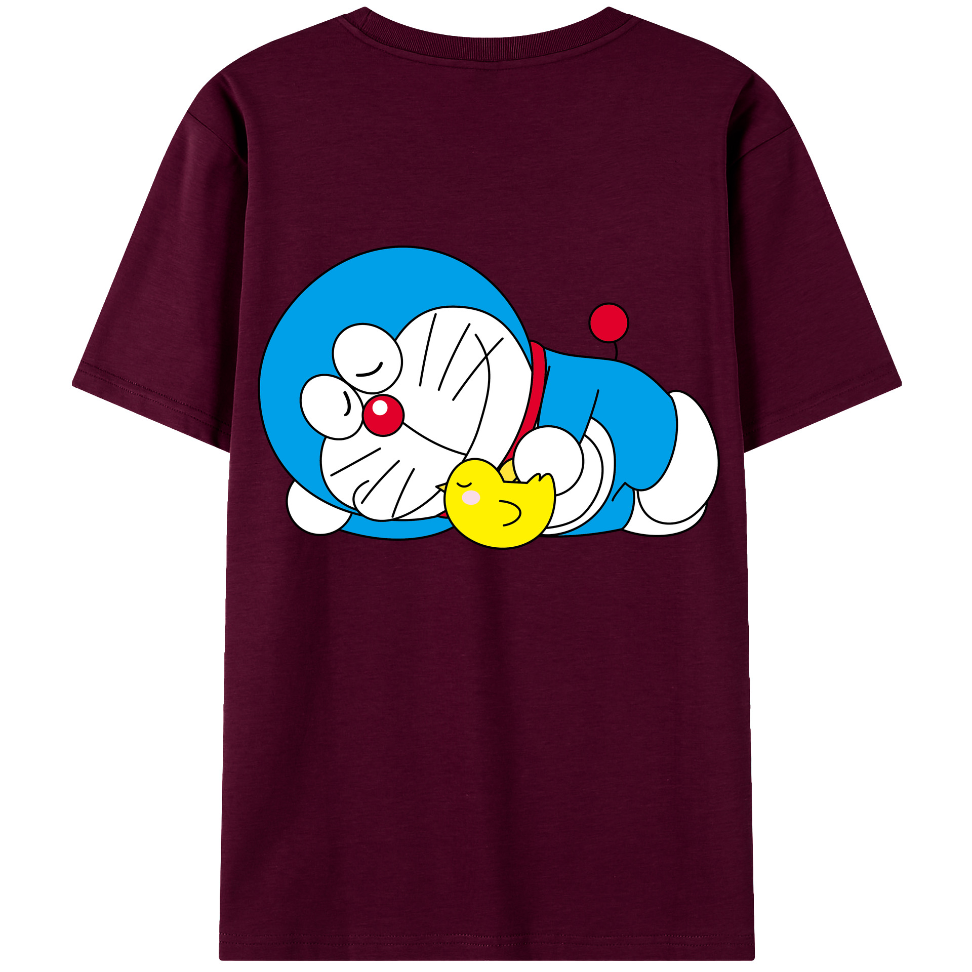 （画像用） ドラえもん Doraemon レディース半袖Tシャツ(バックプリント)